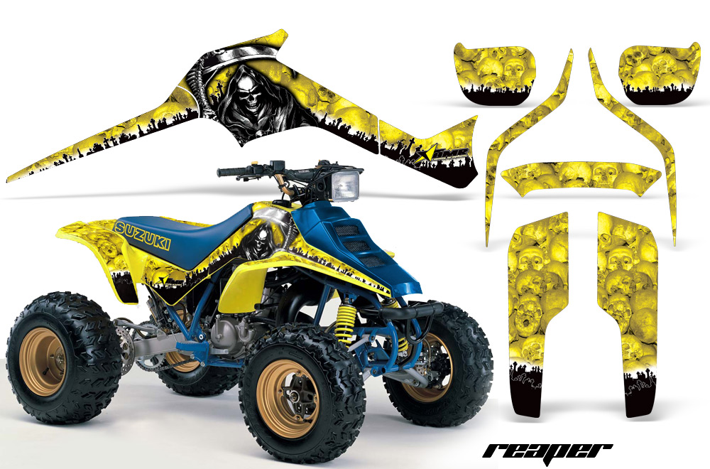 Suzuki LT250R Graphics Kit  Graphics Kit Reaper Y